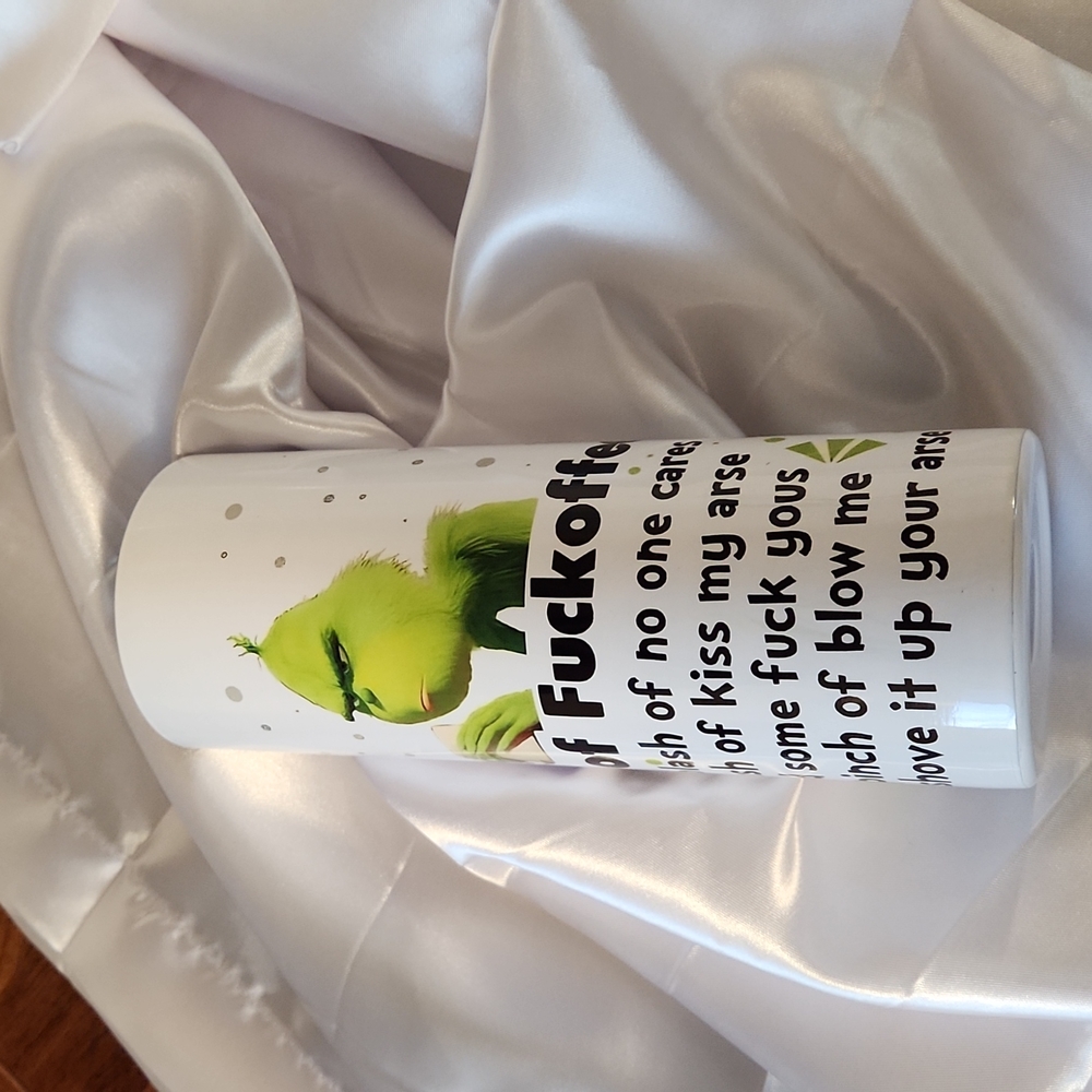 Grinch 20 Oz tumbler